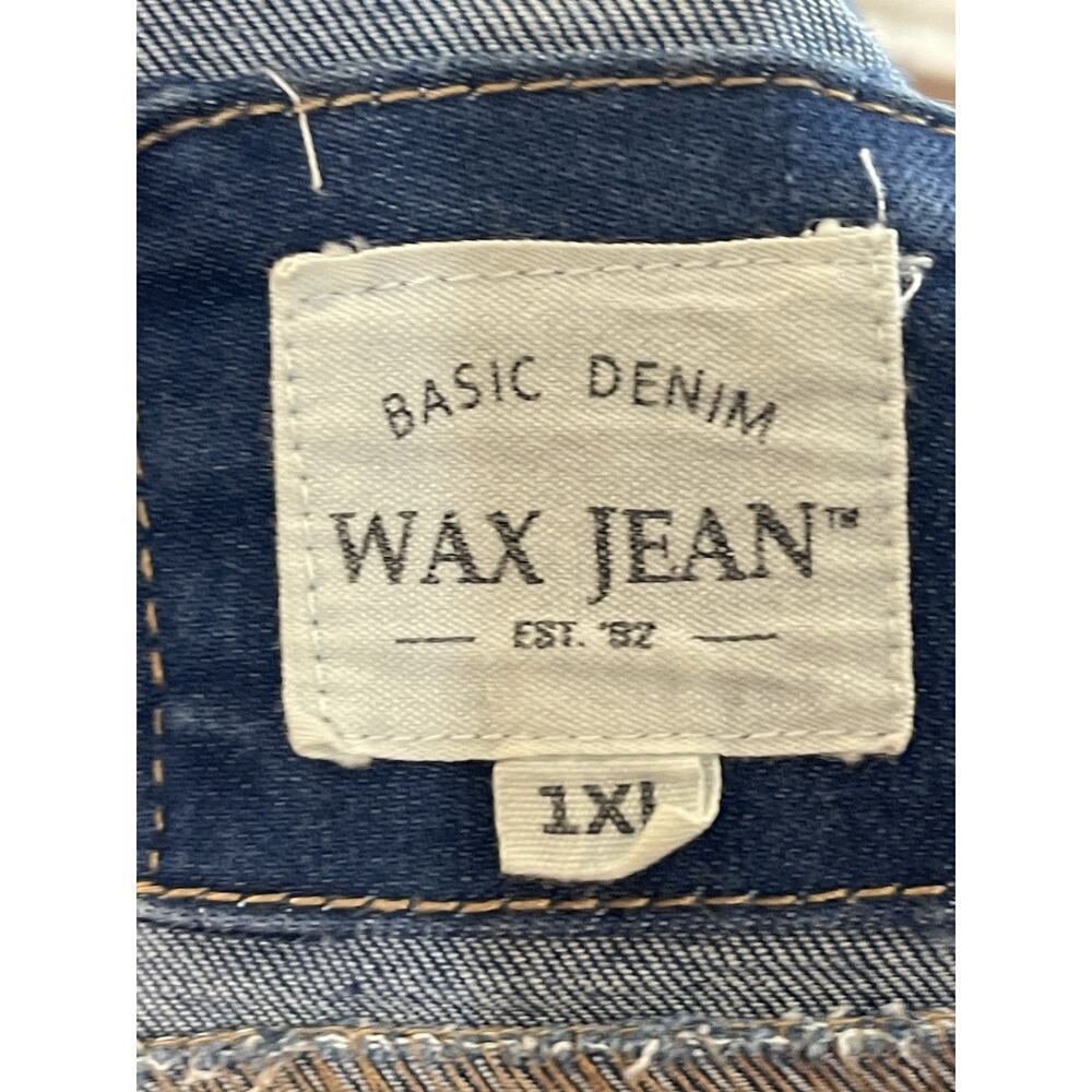 🔺️SOLD🔺️Basic denim wax jeans, one XL vintage dark blue new without tags​​ - Picture 5 of 7
